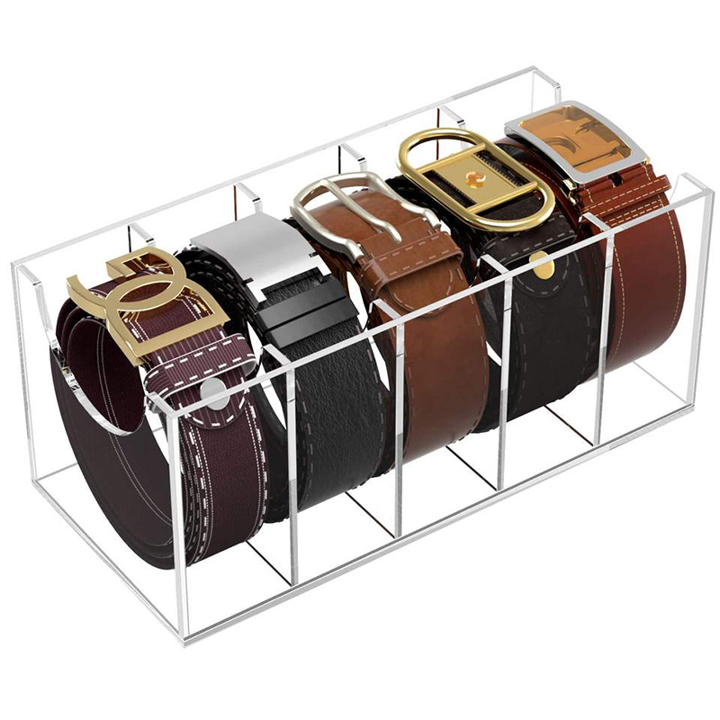 Belt display case