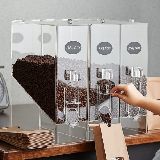 Coffee bean dispensers